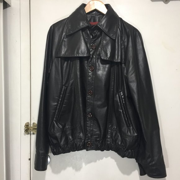 VINTAGE LEATHER ATTIC JACKETS SIZE 44 - Picture 2 of 11